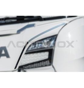 Habillage inox pour feux de route pour SCANIA NGR/S ACITOINOX