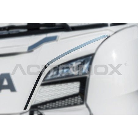 Habillage inox pour feux de route pour SCANIA NGR/S ACITOINOX