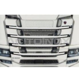 Habillage inox pour calandre pour SCANIA NGR/S ACITOINOX