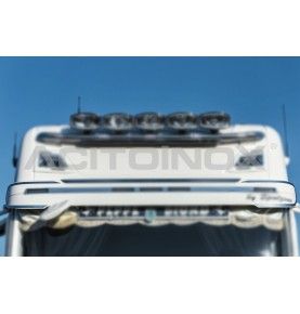 Habillage inox contour visière pare soleil pour SCANIA NGR/S ACITOINOX