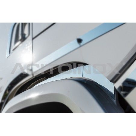 Habillage inox latéral portière pour SCANIA NGR/S ACITOINOX