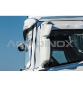 Habillage inox devanture fenêtre pour SCANIA NG R/S ACITOINOX