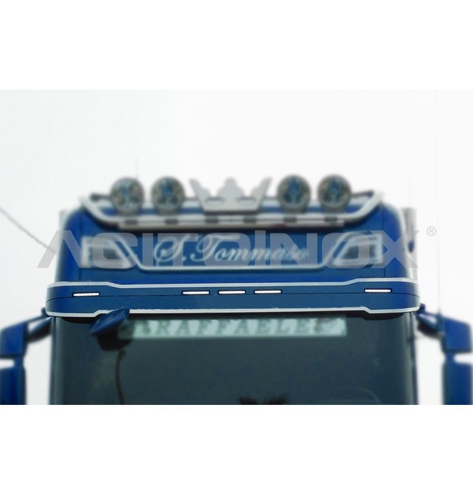 Habillage inox visière pour SCANIA NG R/S ACITOINOX