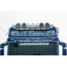 Habillage inox visière avec écriture pour SCANIA NGR/S ACITOINOX