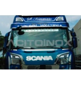 Habillage inox sous pare brise pour SCANIA NG R/S ACITOINOX