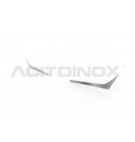 Habillage inox bas de spoiler pour SCANIA NGR/S ACITOINOX