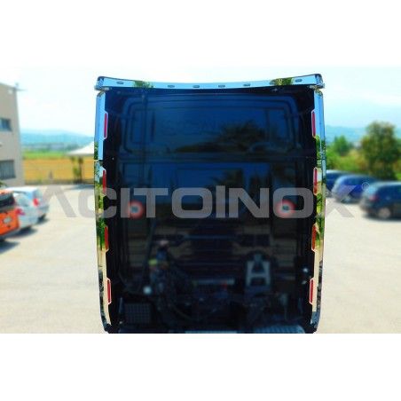 Habillage inox arrière de déflecteur pour SCANIA NGR/S ACITOINOX