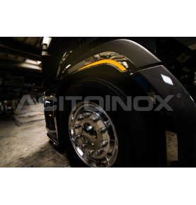 Contour de roue inox éclairé pour SCANIA NGR/S ACITOINOX