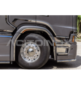 Contour de roue inox éclairé pour SCANIA NGR/S ACITOINOX