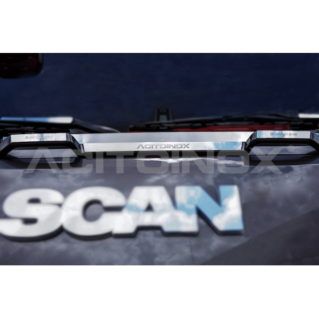 Habillage inox poignées sous pare brise pour SCANIA NGR/S ACITOINOX