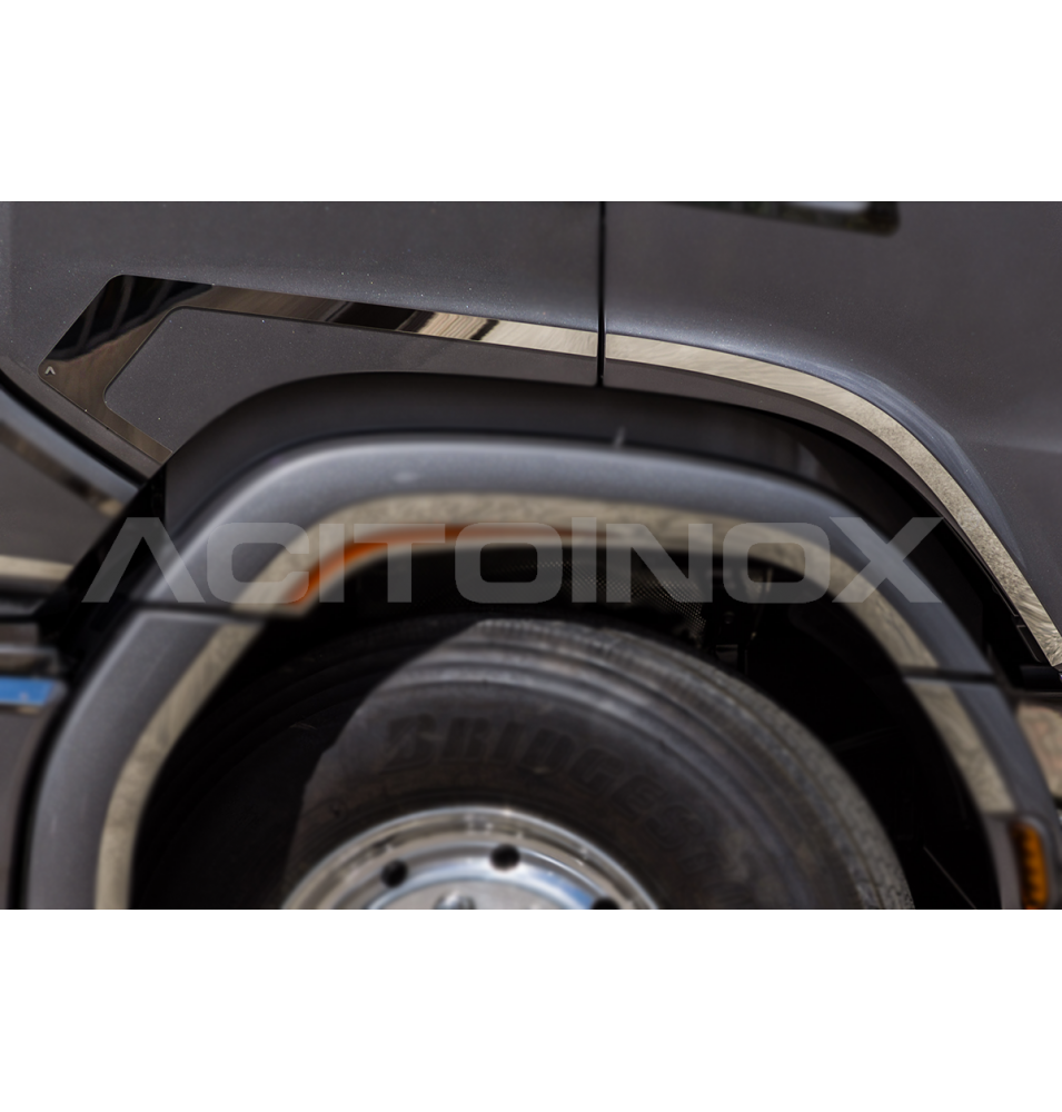 Habillage inox bas de portière pour SCANIA NG R/S ACITOINOX