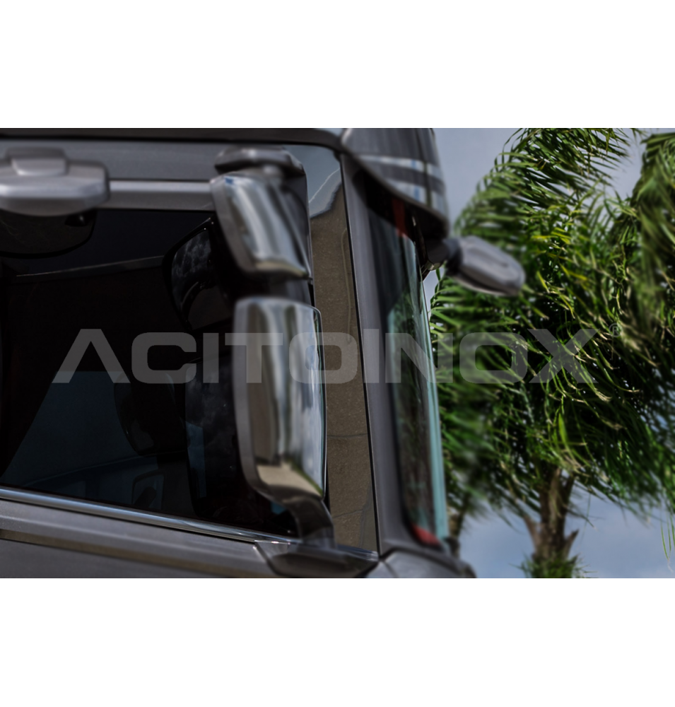 Contour inox fenêtre pour SCANIA NEW GENERATION R/S ACITOINOX