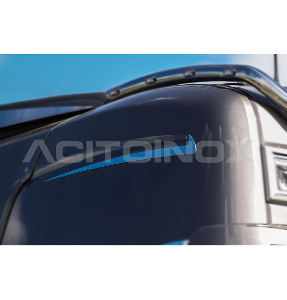 Habillage inox latéral cabine pour SCANIA NG R/S ACITOINOX
