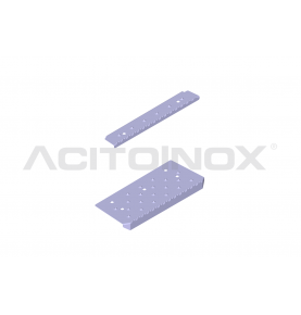 Habillage inox marches carénage pour SCANIA NG R/S ACITOINOX