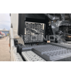 Habillage inox grille aération ACITOINOX pour SCANIA NG Serie S