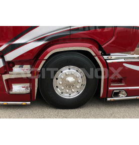 Contour de roues inox ACITOINOX pour SCANIA NEW S