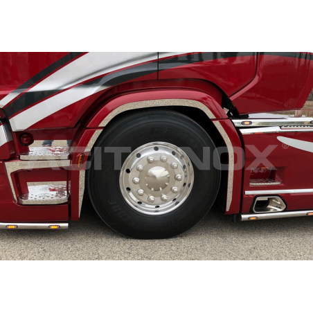 Contour de roues inox ACITOINOX pour SCANIA NEW S