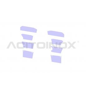 Habillage inox marche pied ACITOINOX pour SCANIA NG SERIE S