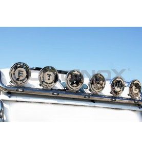 Habillage inox feux Hella Luminator Chromium CELIS ACITOINOX pour camion et poids lourd