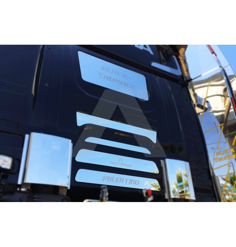 Habillage inox arrière de cabine ACITOINOX pour SCANIA NG S