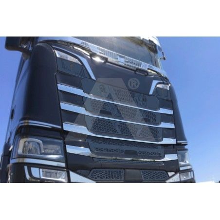 Habillage inox calandre ACITOINOX pour SCANIA NEW GENERATION R/S