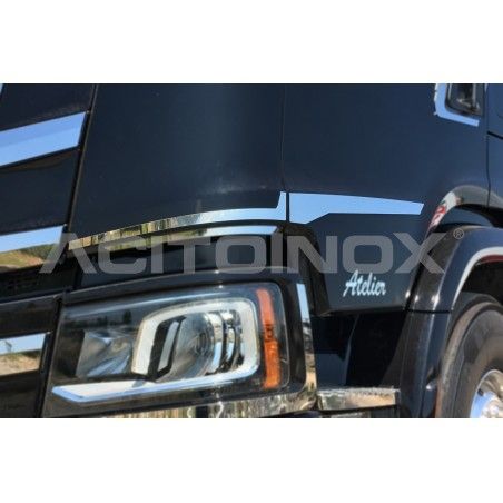 Habillage cabine inox ACITOINOX pour SCANIA NG S