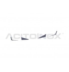Encadrement inox feux anti brouillard ACITOINOX pour SCANIA NEW S