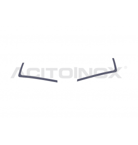Encadrement inox feux ACITOINOX pour SCANIA NEW S