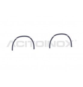 Habillage inox garde boue arrière ACITOINOX pour SCANIA NEW S