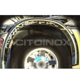 Habillage inox garde boue arrière ACITOINOX pour SCANIA NEW S