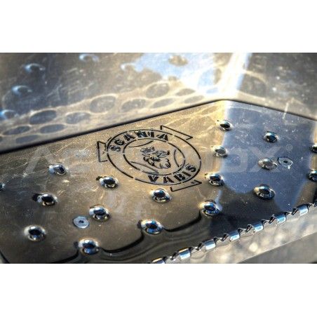 Habillage inox marche pied personnalisable ACITOINOX pour SCANIA NG S