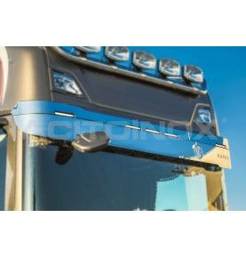 Habillage inox visière ACITOINOX pour SCANIA NG S