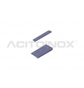 Habillage inox marches carénage ACITOINOX pour SCANIA NEW R/S