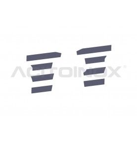 Habillage inox marches ACITOINOX pour SCANIA NG S