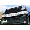 Habillage inox visière ACITOINOX pour DAF XF 106 - XF 105