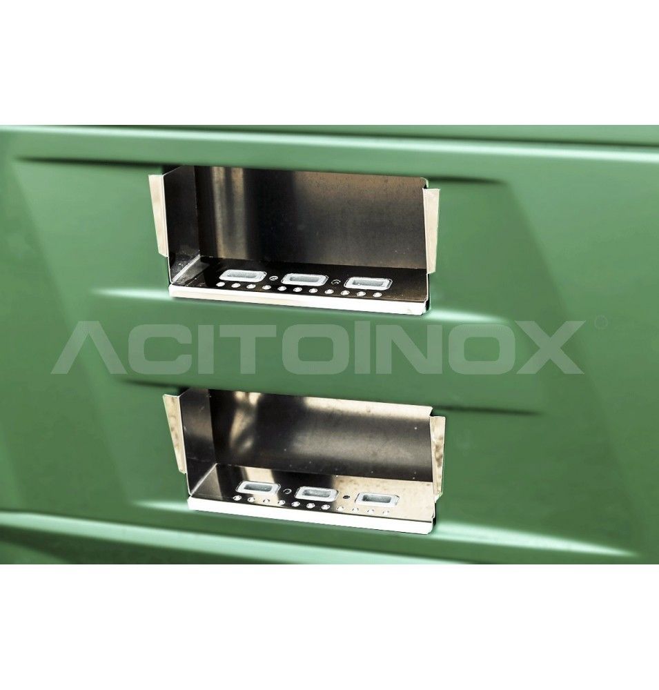 Habillage inox marches carénage ACITOINOX DAF XF 106 Euro 6