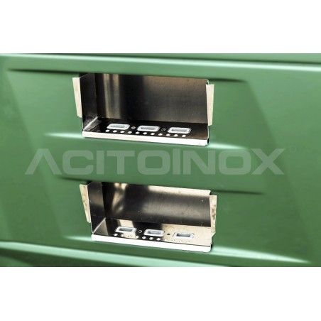 Habillage inox marches carénage ACITOINOX DAF XF 106 Euro 6