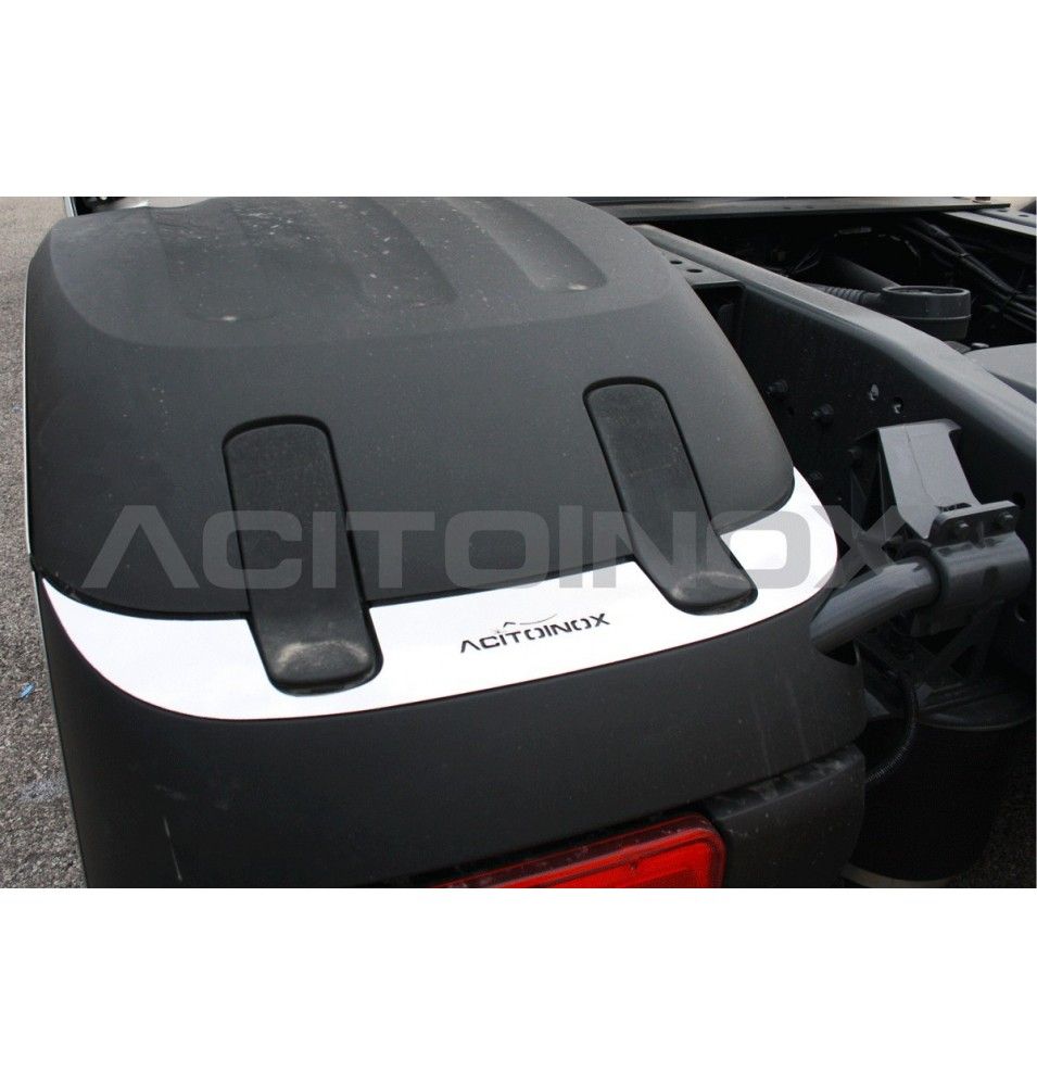 Habillage inox garde boue ACITOINOX pour DAF XF 106