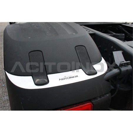 Habillage inox garde boue ACITOINOX pour DAF XF 106