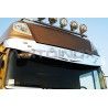 Habillage inox visière avec LED ACITOINOX pour DAF XF 106 - XF 105