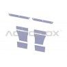 Habillage inox intérieur de marches ACITOINOX DAF XF 106