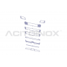 Habillage inox calandre ACITOINOX pour SCANIA NG S