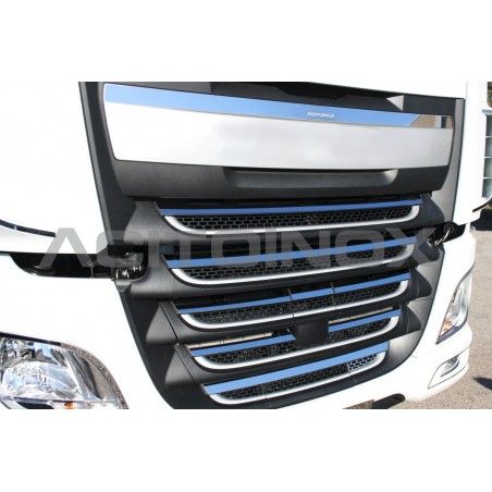 Habillage inox calandre ACITOINOX pour DAF XF 106