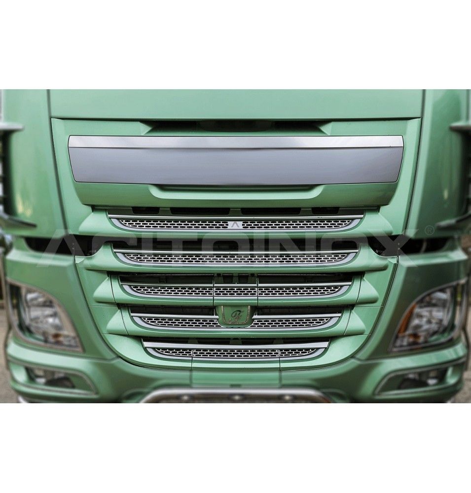 Habillage inox complet calandre ACITOINOX pour DAF XF 106