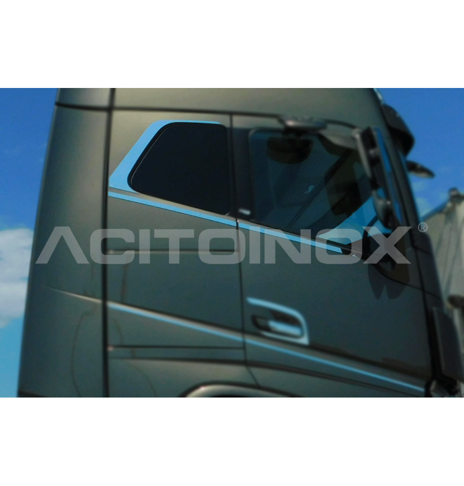 Contour inox fenêtre ACITOINOX VOLVO FH4