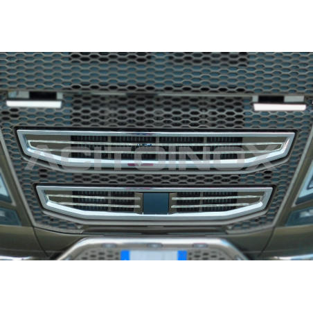 Contour inox entrée d'air calandre ACITOINOX VOLVO FH4