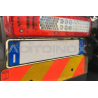 Habillage inox plaque immatriculation ACITOINOX VOLVO FH4