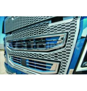 Habillage inox calandre VOLVO FH4 ACITOINOX