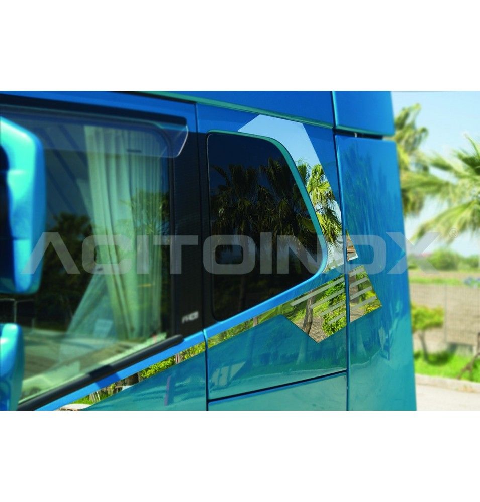 Habillage inox porte VOLVO FH4 ACITOINOX