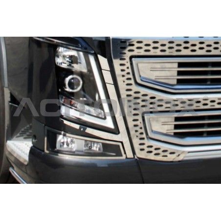 Contour inox feux VOLVO FH4 ACITOINOX